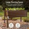 Best Choice Products 48x24x30in Elevated Galvanized Metal Garden Bed w/ Corner Protectors